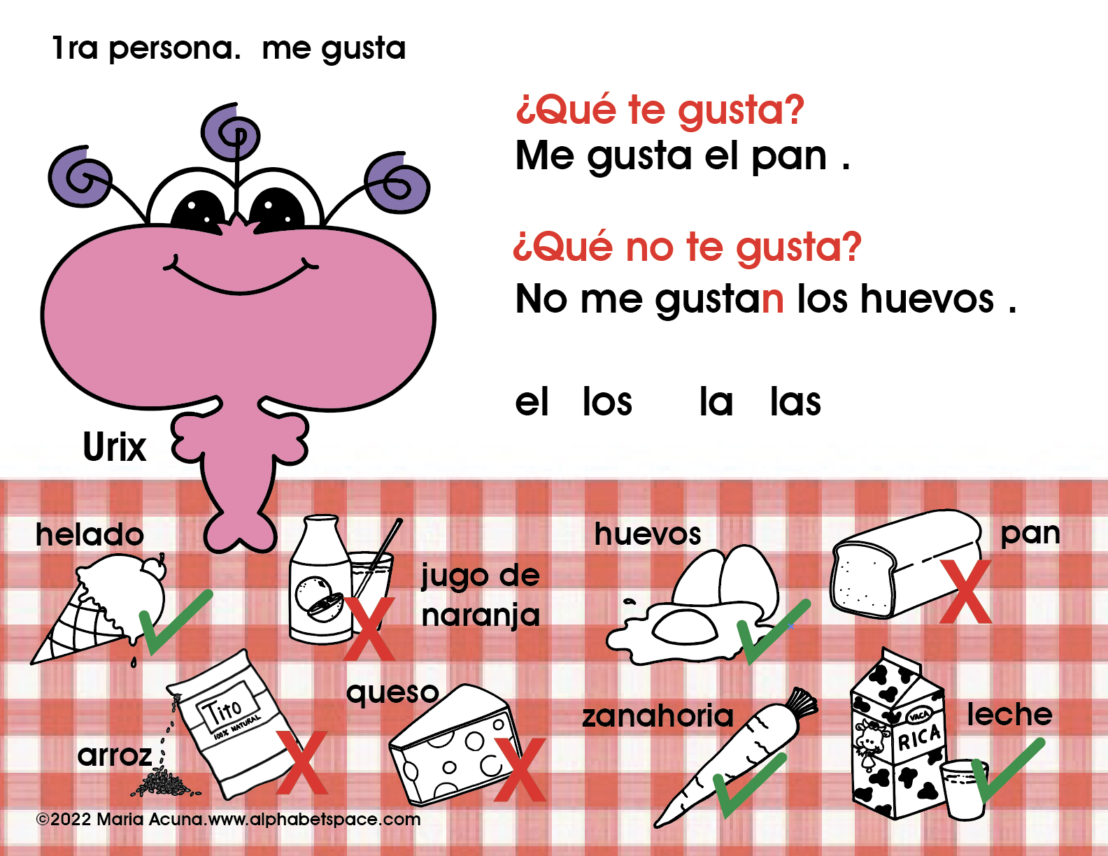 verbo-gustar-worksheets-k-3-spanish-english-esl-for-children